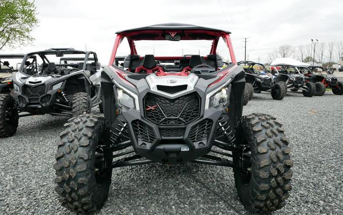 2024 Can-Am® Maverick X3 X ds Turbo RR Fiery Red & Hyper Silver