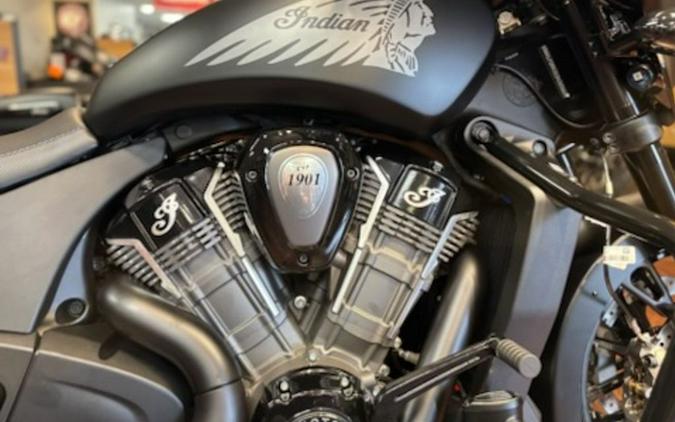 2025 Indian Motorcycle® Chieftain® PowerPlus Dark Horse w/PowerBand Audio Black Smoke