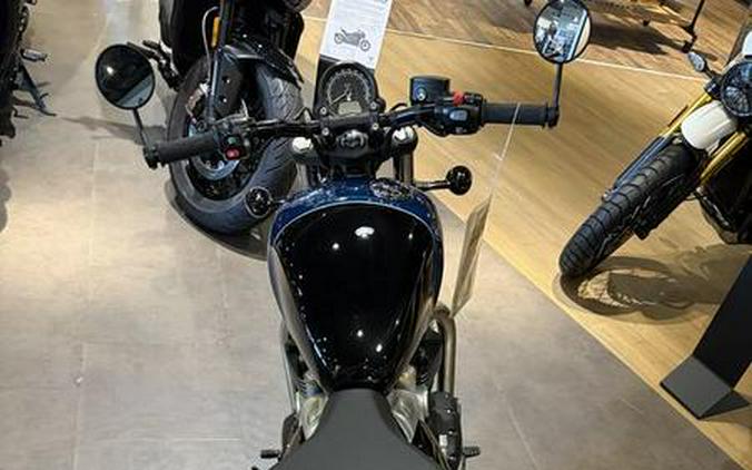 2026 Triumph Bonneville Bobber Interstellar Blue