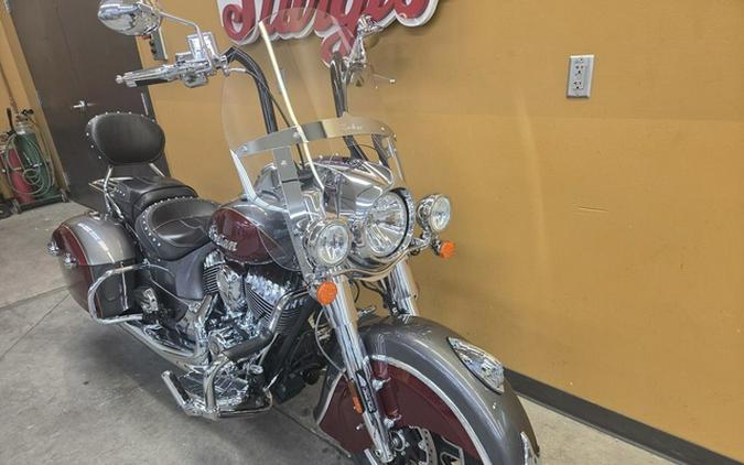 2019 Indian Springfield Steel Gray / Burgundy Metallic Metallic Jade Thunder Black