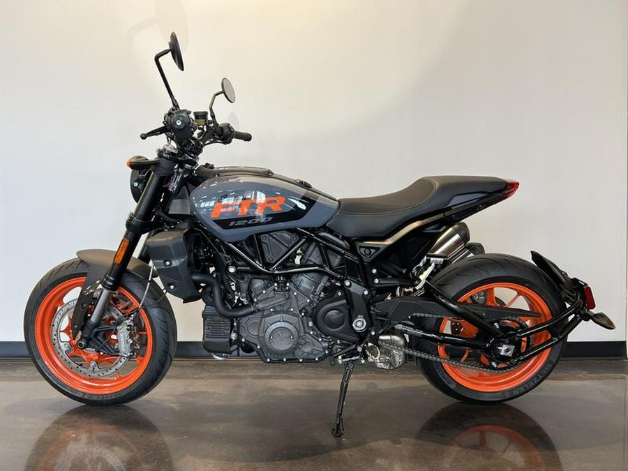 2023 Indian Motorcycle® FTR Stealth Gray/Orange Burst