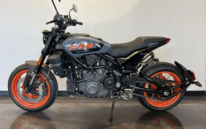 2023 Indian Motorcycle® FTR Stealth Gray/Orange Burst