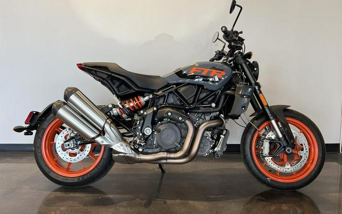 2023 Indian Motorcycle® FTR Stealth Gray/Orange Burst