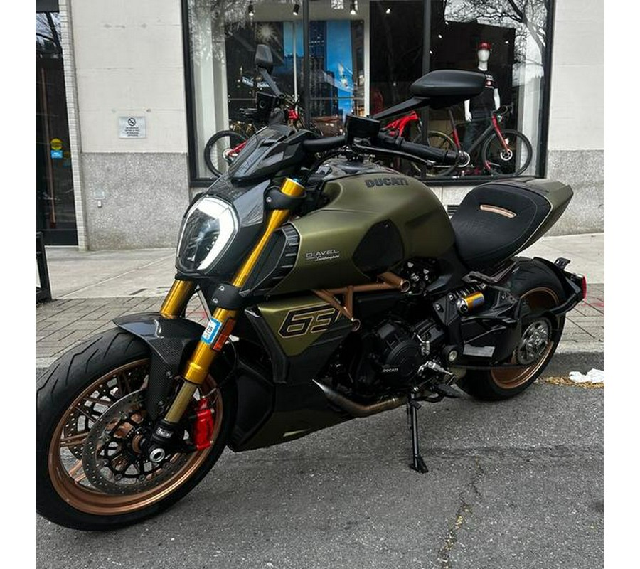 2021 Ducati Diavel 1260 Lamborghini Gea Green