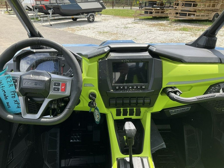 2025 Polaris RZR Pro XP 4 Ultimate Zenith Blue