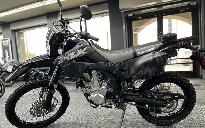 2024 Kawasaki KLX®300 Cypher Camo Gray