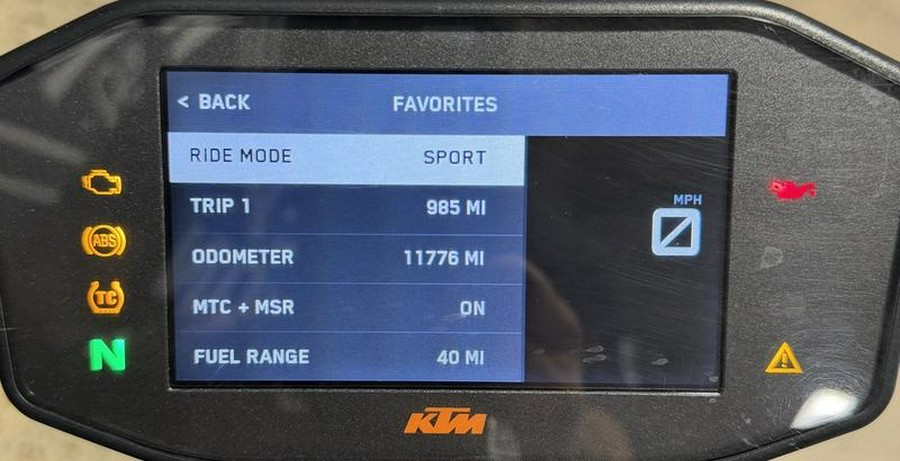 2019 KTM 790 Duke