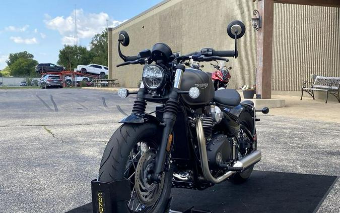 2023 Triumph Bonneville Bobber Jet Black