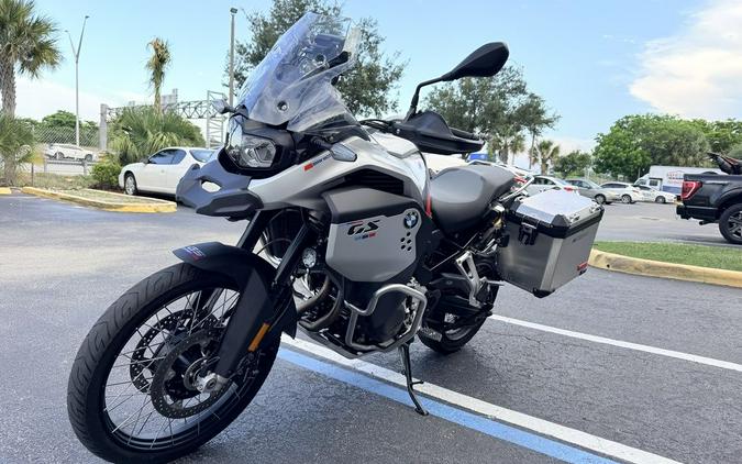 2024 BMW F 900 GS Adventure White Aluminum Metal Matte
