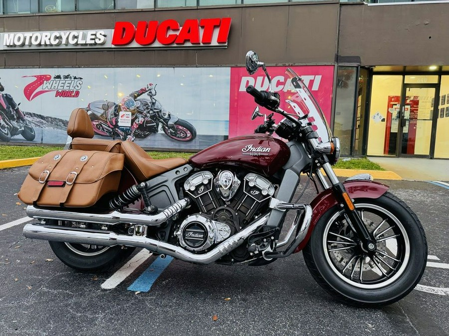2018 Indian Motorcycle® Scout® ABS Burgundy Metallic