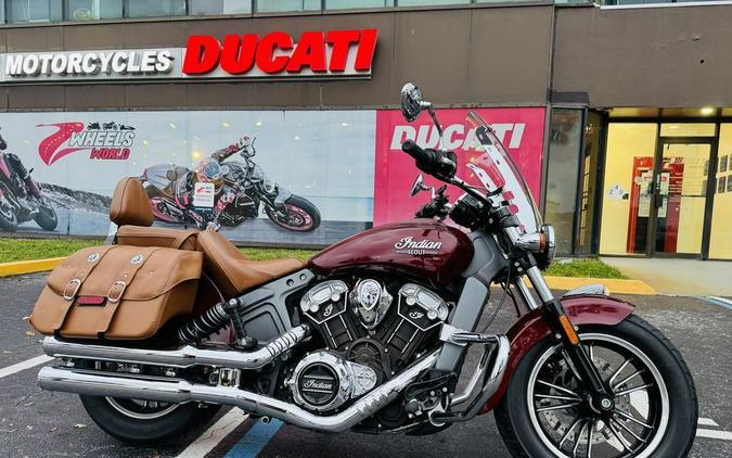 2018 Indian Motorcycle® Scout® ABS Burgundy Metallic