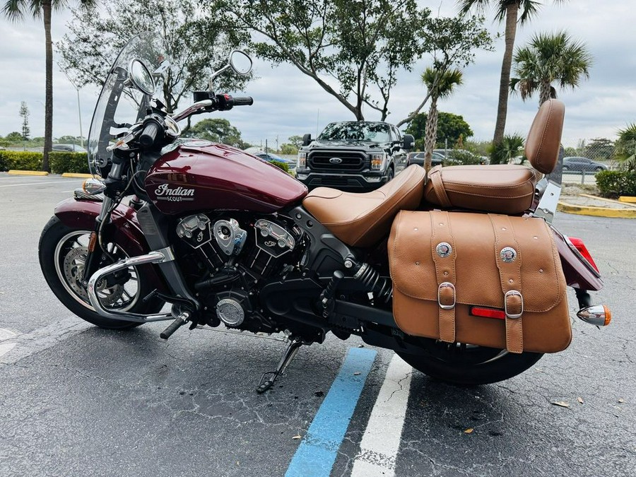2018 Indian Motorcycle® Scout® ABS Burgundy Metallic