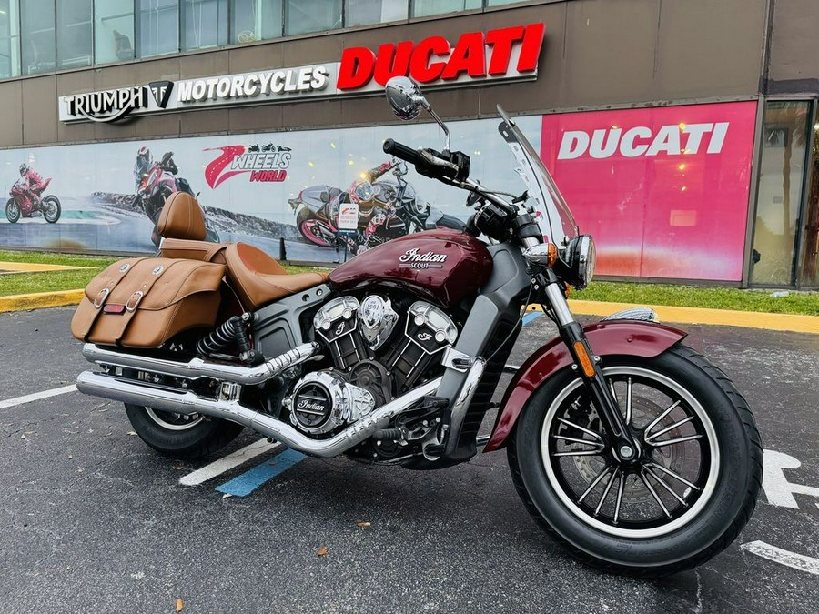 2018 Indian Motorcycle® Scout® ABS Burgundy Metallic