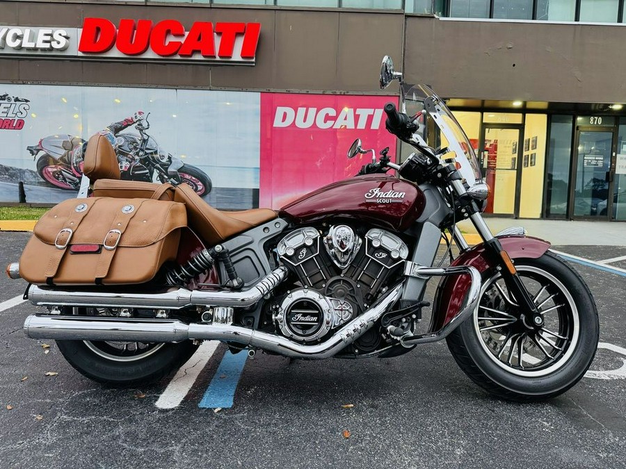 2018 Indian Motorcycle® Scout® ABS Burgundy Metallic