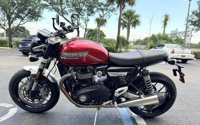 2023 Triumph Speed Twin 1200 Red Hopper
