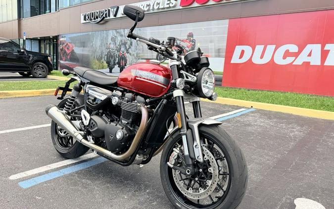 2023 Triumph Speed Twin 1200 Red Hopper