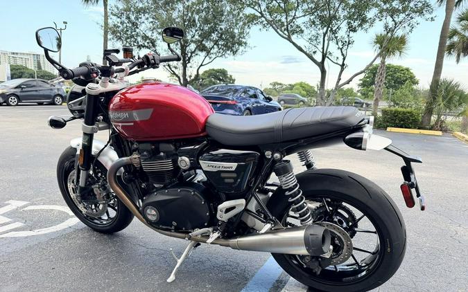 2023 Triumph Speed Twin 1200 Red Hopper