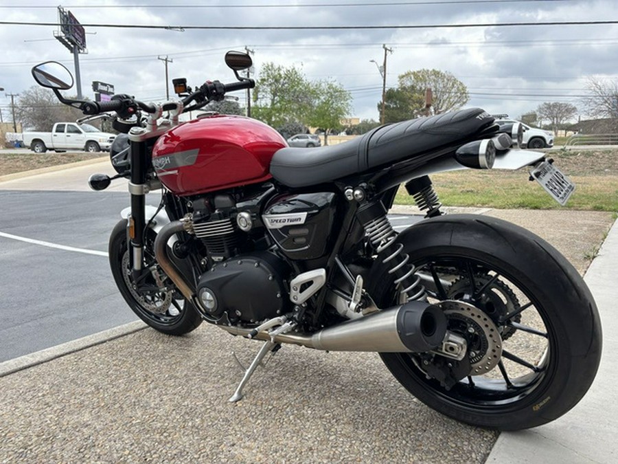 2023 Triumph Speed Twin 1200 Red Hopper