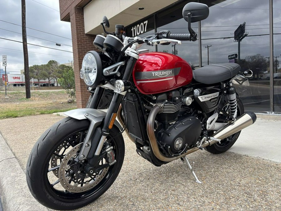 2023 Triumph Speed Twin 1200 Red Hopper