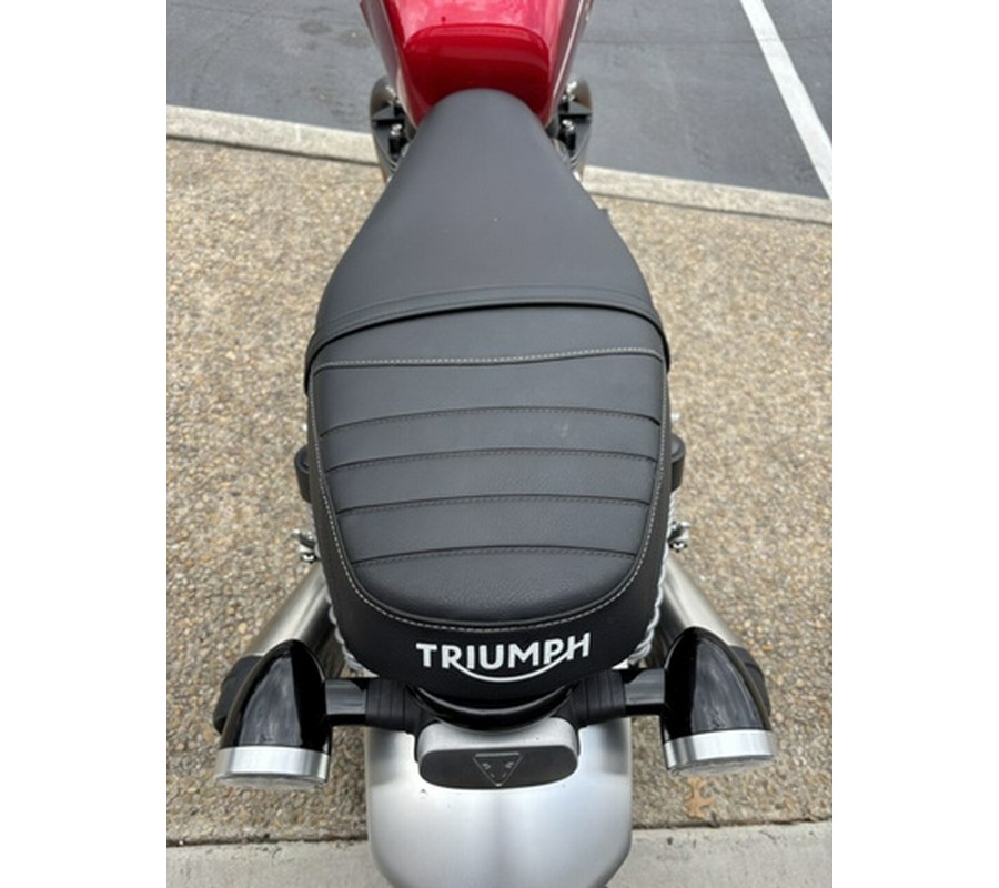 2023 Triumph Speed Twin 1200 Red Hopper