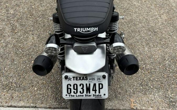 2023 Triumph Speed Twin 1200 Red Hopper