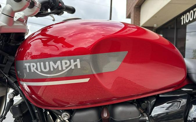 2023 Triumph Speed Twin 1200 Red Hopper