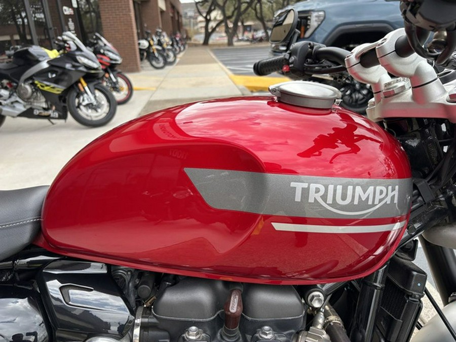 2023 Triumph Speed Twin 1200 Red Hopper
