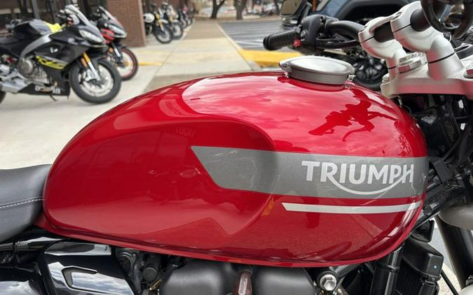 2023 Triumph Speed Twin 1200 Red Hopper