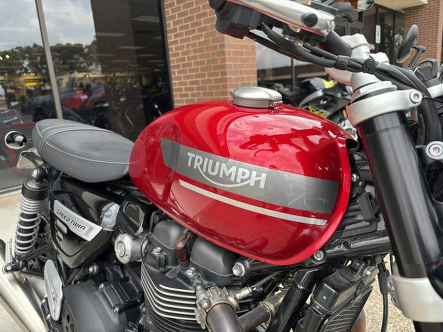 2023 Triumph Speed Twin 1200 Red Hopper