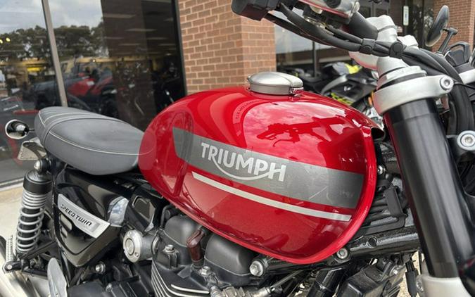 2023 Triumph Speed Twin 1200 Red Hopper
