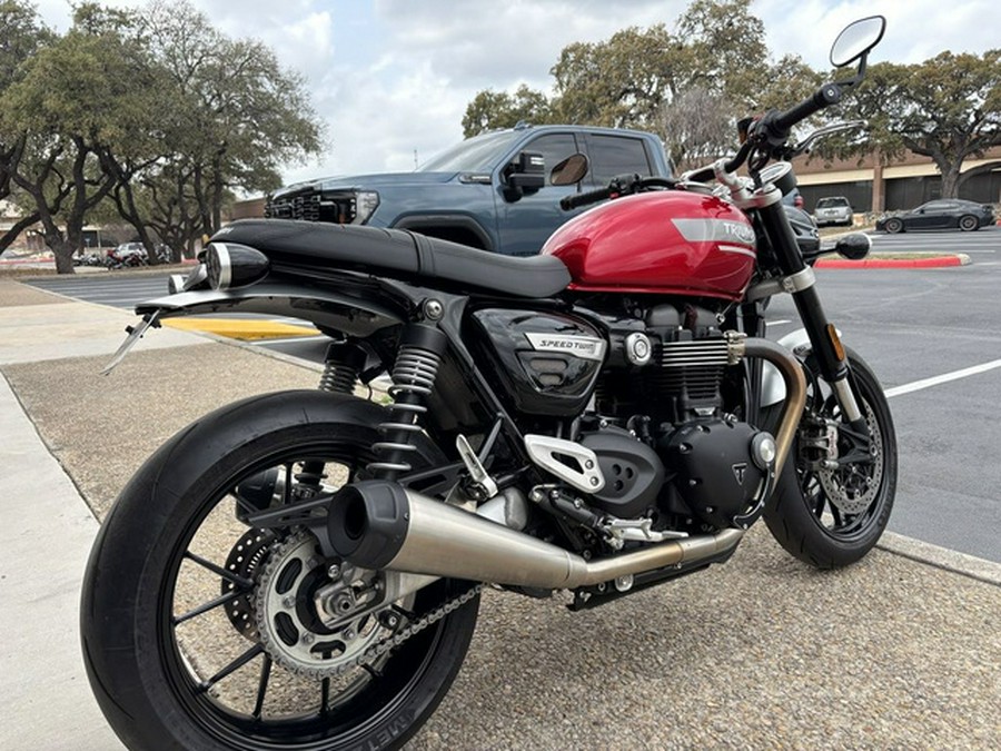 2023 Triumph Speed Twin 1200 Red Hopper