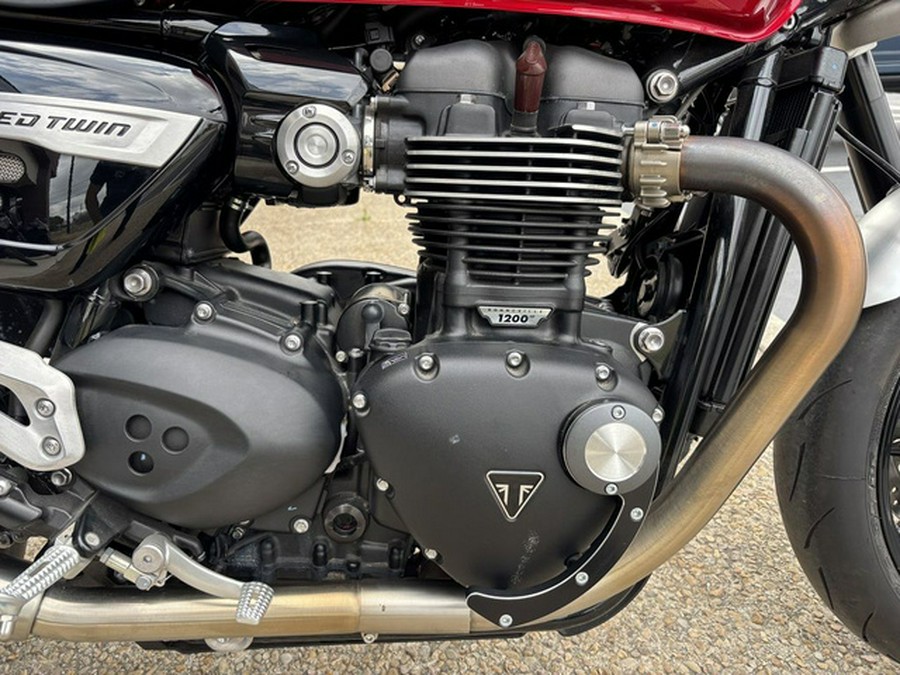 2023 Triumph Speed Twin 1200 Red Hopper