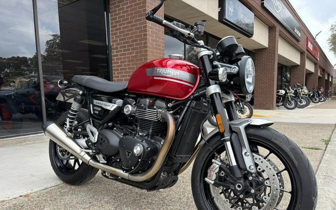 2023 Triumph Speed Twin 1200 Red Hopper