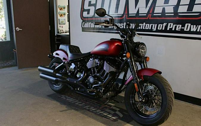 2024 Indian Motorcycle® Chief Bobber Dark Horse® Sunset Red Smoke