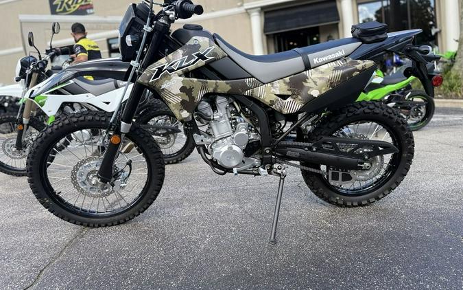 2026 Kawasaki KLX®300 Cypher Camo Beige
