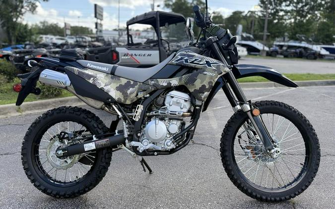 2026 Kawasaki KLX®300 Cypher Camo Beige