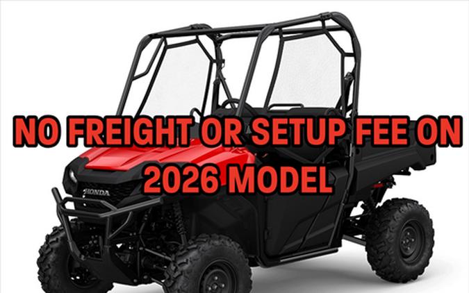 2026 Honda Pioneer 700