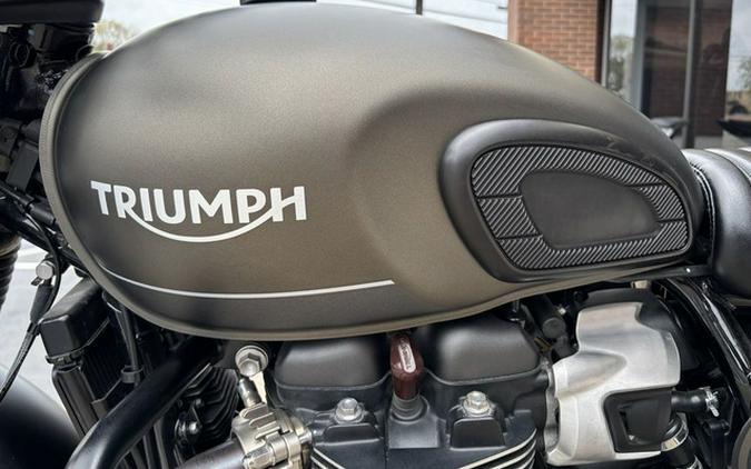 2022 Triumph Street Twin Matte Ironstone