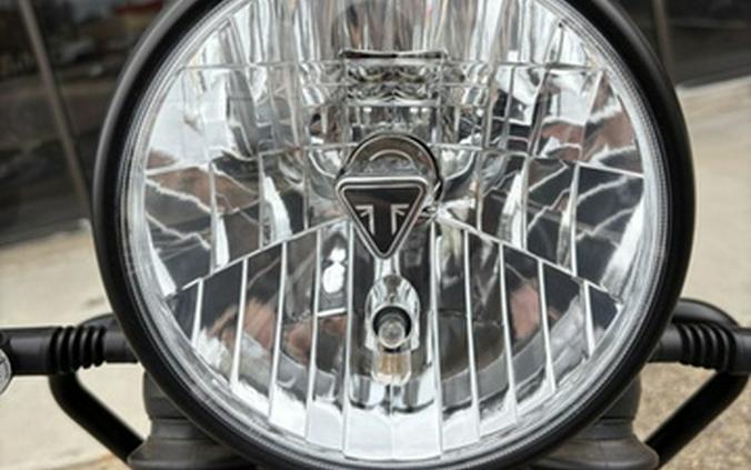2022 Triumph Street Twin Matte Ironstone