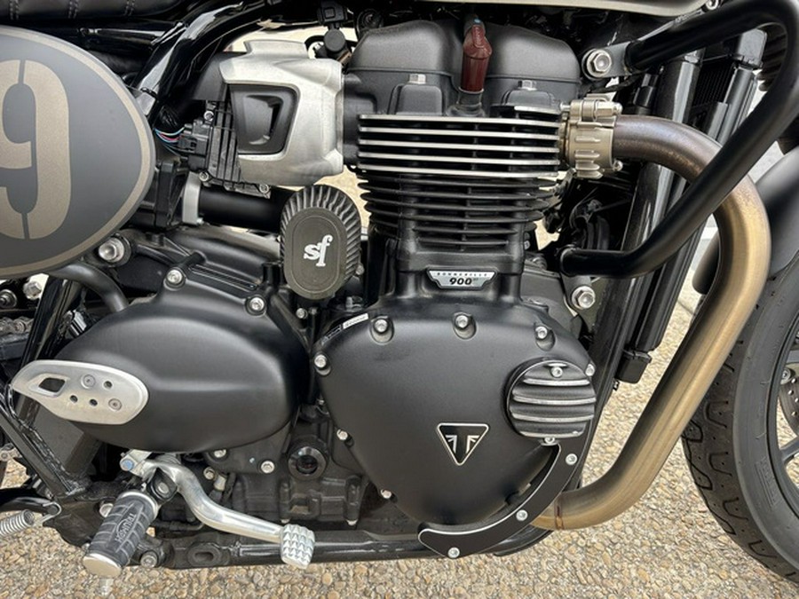 2022 Triumph Street Twin Matte Ironstone