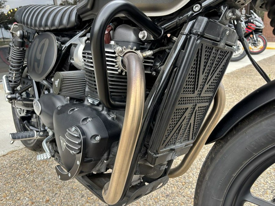 2022 Triumph Street Twin Matte Ironstone