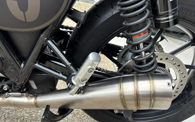 2022 Triumph Street Twin Matte Ironstone