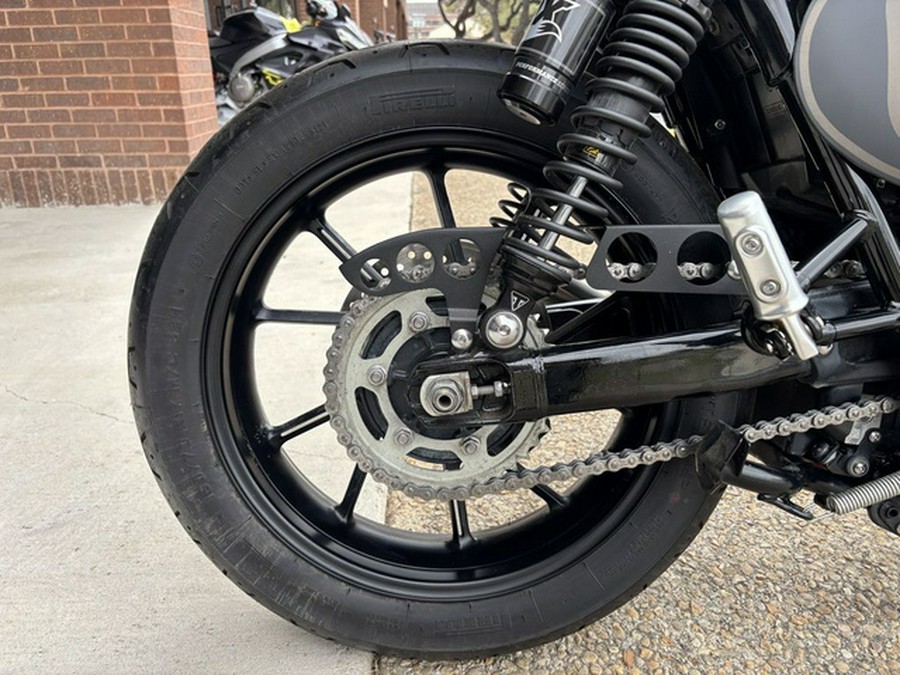 2022 Triumph Street Twin Matte Ironstone