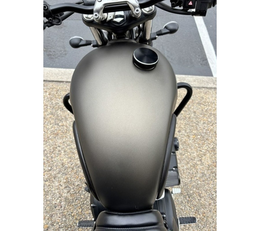 2022 Triumph Street Twin Matte Ironstone