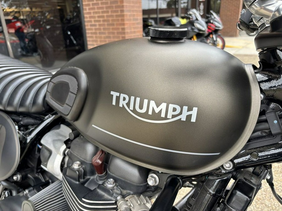2022 Triumph Street Twin Matte Ironstone