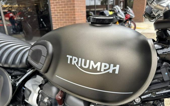2022 Triumph Street Twin Matte Ironstone