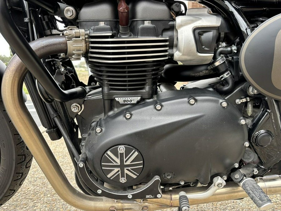 2022 Triumph Street Twin Matte Ironstone