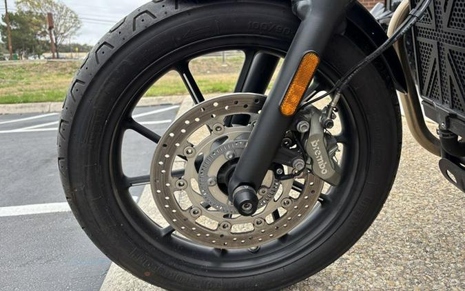 2022 Triumph Street Twin Matte Ironstone