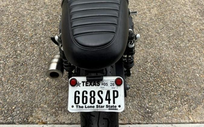 2022 Triumph Street Twin Matte Ironstone