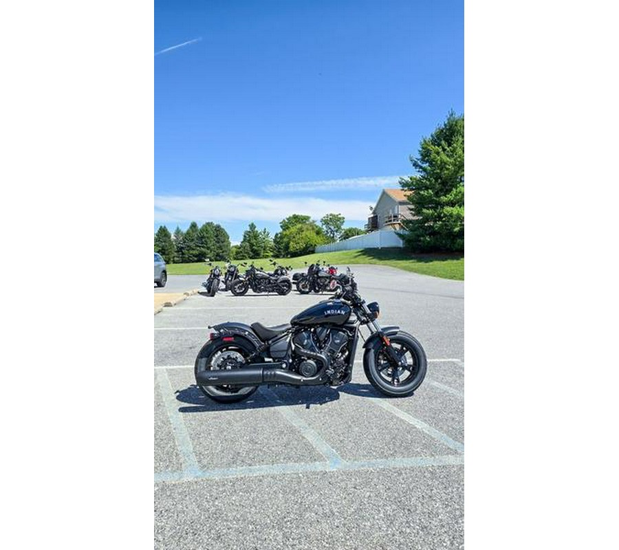 2026 Indian Motorcycle® Scout® Sixty Bobber Black Metallic
